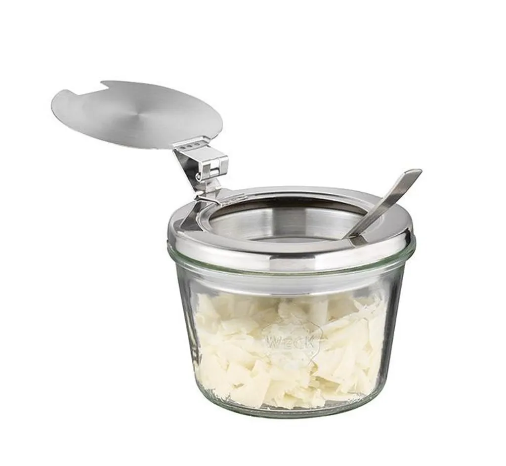 APS 2 Original-Weckgläser In Sturzform Mit Edelstahl-Klappdeckel, Je 370 Ml 3 APS 2 Original-Weckgläser In Sturzform Mit Edelstahl-Klappdeckel, Je 370 Ml – Bild 3