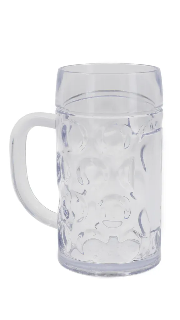 Mehrweg Bierkrugglas Münchner Waben Optik - SAN - Glasklar - Bruchfest - Spülmaschinenfest - Dt. Fertigung - 500ml, VE 2 Stück 1 Mehrweg Bierkrugglas Münchner Waben Optik - SAN - Glasklar - Bruchfest - Spülmaschinenfest - Dt. Fertigung - 500ml, VE 2 Stück