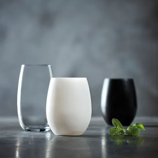 Chef & Sommelier ARC L9407 Primary White Trinkglas, Wasserglas, Saftglas, 350ml, Krysta Kristallglas, Weiß, 6 Stück – Bild 4