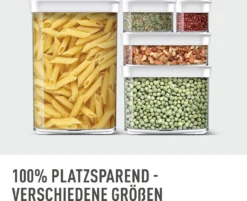 Emsa Trockenvorratsdose OPTIMA 5er Set (0,45/2x1/1,6/2,2L) -Qualitätsladen Für Geschirr 848f210b2c977273bda8fd4c497b3d06