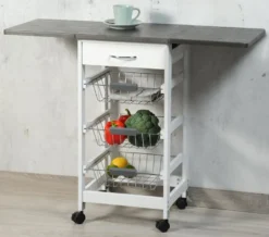 Kesper Küchenwagen Mit Ausklappbaren Seitenflächen 21 Kesper Küchenwagen Mit Ausklappbaren Seitenflächen -Qualitätsladen Für Geschirr 84e57d69a854e168f728076f51fe7023