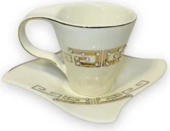 12-teiliges Medusa Mäander Kaffeeservice Mit Goldschliff Kaffeetassen Für 6 Personen 6 Tassen + 6 Untertassen Weiß-Gold Genießen Servieren Kaffee 10 12-teiliges Medusa Mäander Kaffeeservice Mit Goldschliff Kaffeetassen Für 6 Personen 6 Tassen + 6 Untertassen Weiß-Gold Genießen Servieren Kaffee -Qualitätsladen Für Geschirr 85fdbcbedd792d1d0906c46437521041