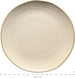 Mäser 931371 Nottingham Vintage Tafel-Service Für 4 Personen Mit Speiseteller Und Suppenteller Im Retro-Look, Steinzeug, Beige, 8-teilig (1 Set) 12 Mäser 931371 Nottingham Vintage Tafel-Service Für 4 Personen Mit Speiseteller Und Suppenteller Im Retro-Look, Steinzeug, Beige, 8-teilig (1 Set) -Qualitätsladen Für Geschirr 86b2eaaa1543e34d496ad59477d9158c