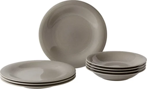 LIKE. BY Villeroy & Boch Color Loop Stone 8tlg Tafelset Tafelservice Geschirrset – Bild 4