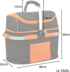SVITA Picknickkorb 25l Thermo Einkaufskorb Mit Kühlfunktion Kühlbox Kühltasche Grau 7 SVITA Picknickkorb 25l Thermo Einkaufskorb Mit Kühlfunktion Kühlbox Kühltasche Grau -Qualitätsladen Für Geschirr 89ab40ed9f8d67ca1685d033e41ce48f