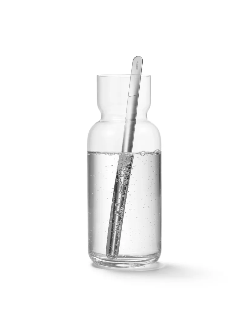 AARKE Karaffe Mit Rührlöffel Nesting Carafe Und Mixing Spoon Kristallglas 1,1L 2 AARKE Karaffe Mit Rührlöffel Nesting Carafe Und Mixing Spoon Kristallglas 1,1L – Bild 2