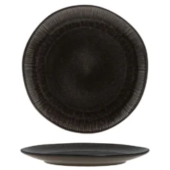 18tlg. Teller Set Reactive Glaze Black 6 Pers. Steingut Teller Schale Schwarz 9 18tlg. Teller Set Reactive Glaze Black 6 Pers. Steingut Teller Schale Schwarz -Qualitätsladen Für Geschirr 8a39f488a50dcf26c224d9e10a862f2a