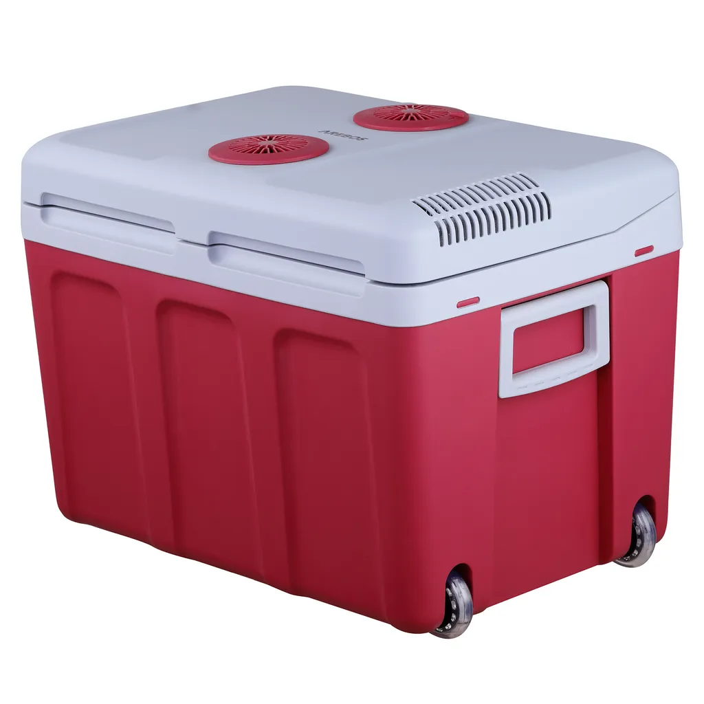 AREBOS Elektrische Kühlbox 40 Liter, Zum Kühlen Und Warmhalten, Mobil Kühlschrank Mit ECO Modus, 12/230 V Für Auto Und Steckdose 6 AREBOS Elektrische Kühlbox 40 Liter, Zum Kühlen Und Warmhalten, Mobil Kühlschrank Mit ECO Modus, 12/230 V Für Auto Und Steckdose – Bild 6
