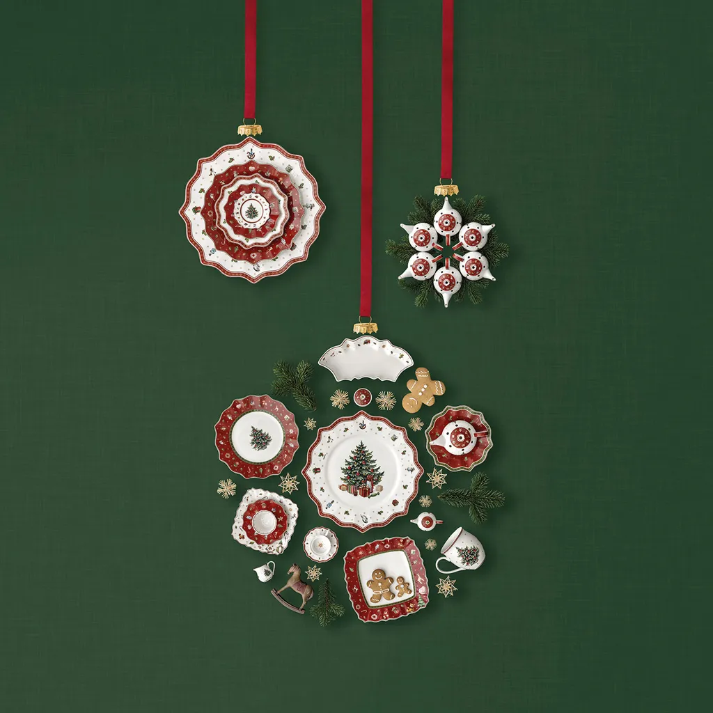 Villeroy & Boch Toy's Delight Decoration Ornamente Kaffeeset 3tlg. Weiß,rot 1486596668 3 Villeroy & Boch Toy's Delight Decoration Ornamente Kaffeeset 3tlg. Weiß,rot 1486596668 – Bild 3