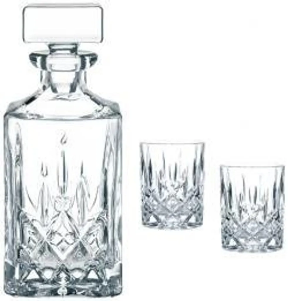 Nachtmann 0091899-0 Noblesse Whisky-Set, 1 X Karaffe/Dekanter + 2 X Whisky-Becher, Klar (1 Set) 11 Nachtmann 0091899-0 Noblesse Whisky-Set, 1 X Karaffe/Dekanter + 2 X Whisky-Becher, Klar (1 Set) – Bild 11