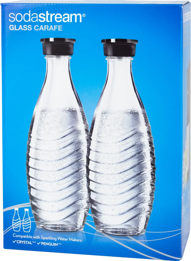 SodaStream Glaskaraffen 0,6 Liter Im 2er-Pack, 764997 12 SodaStream Glaskaraffen 0,6 Liter Im 2er-Pack, 764997 – Bild 12
