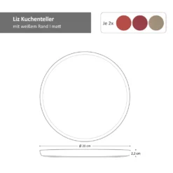 Liz 18tlg Frühstücksset Für 6 Steingut Sand Rot Terracotta Schale Teller Becher 9 Liz 18tlg Frühstücksset Für 6 Steingut Sand Rot Terracotta Schale Teller Becher -Qualitätsladen Für Geschirr 8b698c40599b5c1e562210e401bb1826
