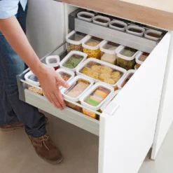 Emsa Trockenvorratsdose OPTIMA 5er Set (0,45/2x1/1,6/2,2L) -Qualitätsladen Für Geschirr 8bd9588996ba9ea3348ba4bb45b92a63