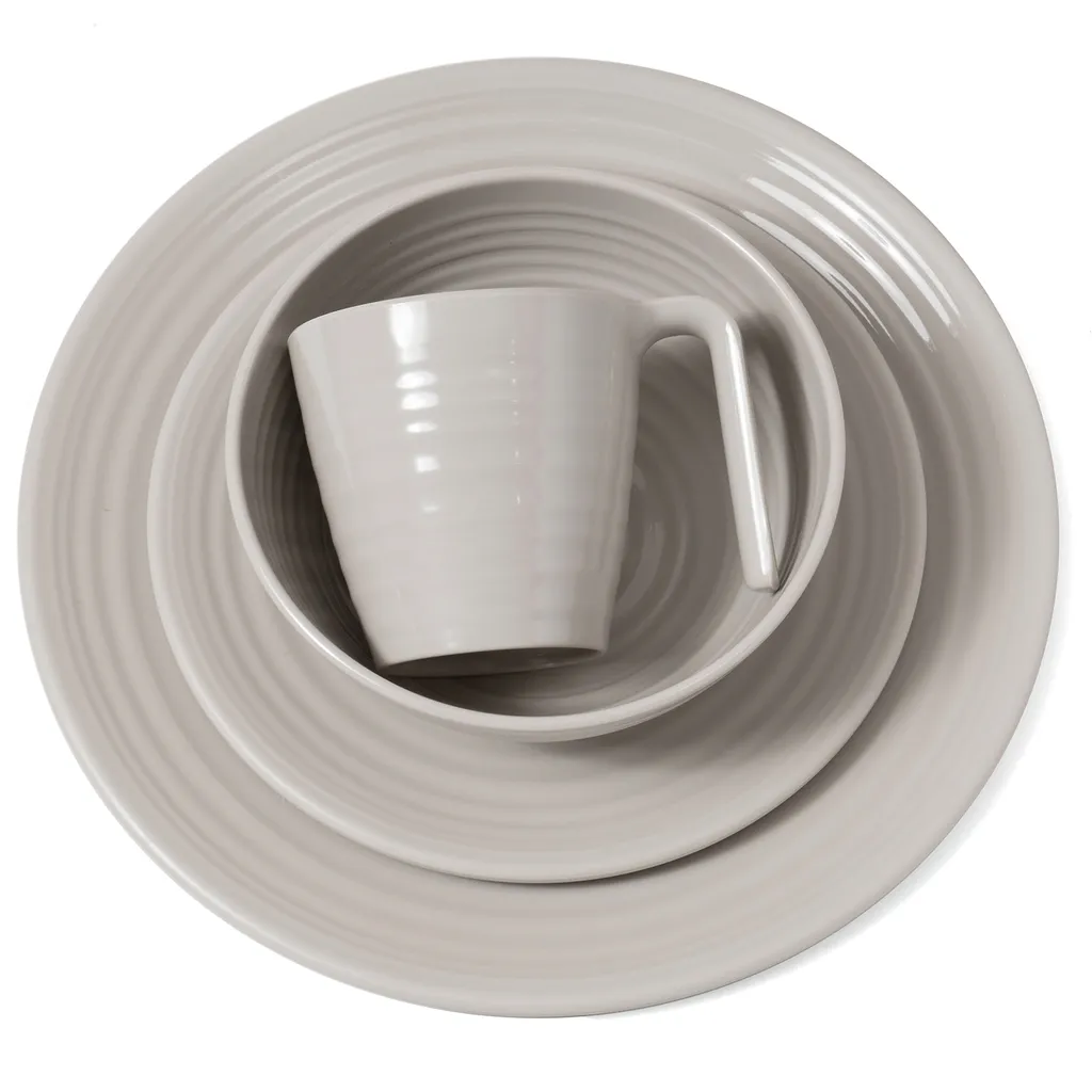 Melamin Camping Geschirr Set 4 Personen Coffee Design 16 Teilig Tafelgeschirr Picknick BBQ Kochgeschirr 8 Melamin Camping Geschirr Set 4 Personen Coffee Design 16 Teilig Tafelgeschirr Picknick BBQ Kochgeschirr – Bild 8