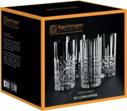 Nachtmann 0097784-0 Longdrinkbecher 'Highland' Kristallglas, 375 Ml, H: 15,1 Cm, ø 7,7 Cm, Transparent, 4-teilig (1 Set) 24 Nachtmann 0097784-0 Longdrinkbecher 'Highland' Kristallglas, 375 Ml, H: 15,1 Cm, ø 7,7 Cm, Transparent, 4-teilig (1 Set) -Qualitätsladen Für Geschirr 8c079627b88e2807e3ca613f344eaa48