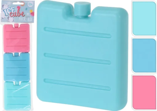 Kühlakku Klein 3 Stück Im Set, Je 7,5cm X 7,5cm X 1,5cm