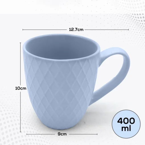 MIAMIO - 6 Er Set Kaffeetassen Palmanova Collection - Ocean