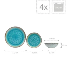 Sänger SÄNGER Steingut Geschirrset Capri, Tafelservice 12 Teilig Für 4 Personen 10 Sänger SÄNGER Steingut Geschirrset Capri, Tafelservice 12 Teilig Für 4 Personen -Qualitätsladen Für Geschirr 8f661bd9f410a81ad246a510938ae119