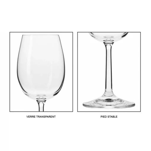 KROSNO Pure Weißweinglas, 6er-Set, 250 Ml – Bild 8