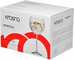 KROSNO Venezia Gin Tonic Wassergläser, 6er-Set, 480 Ml -Qualitätsladen Für Geschirr 9071e31d5f327d75dd4f2958614ab8aa