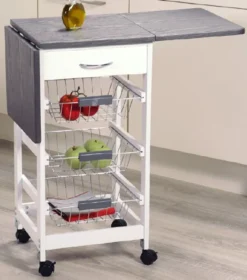 Kesper Küchenwagen Mit Ausklappbaren Seitenflächen