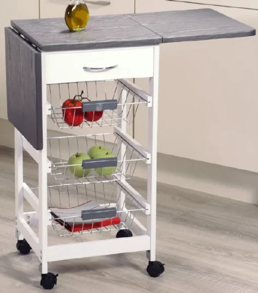 Kesper Küchenwagen Mit Ausklappbaren Seitenflächen