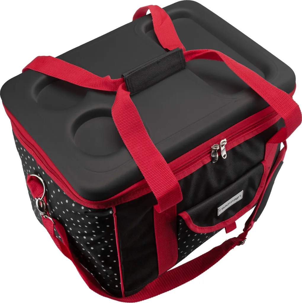 Riesige Kühltasche Picknicktasche XL Schwarz Weiß - Snövit - Schwarz 3 Riesige Kühltasche Picknicktasche XL Schwarz Weiß - Snövit - Schwarz – Bild 3