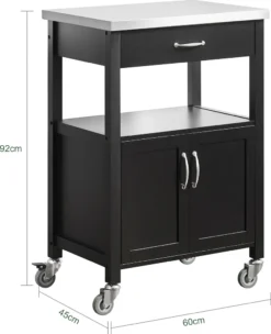 SoBuy Küchenwagen Servierwagen Küchenschrank Getränkewagen Fürs Büro FKW22-SCH 12 SoBuy Küchenwagen Servierwagen Küchenschrank Getränkewagen Fürs Büro FKW22-SCH -Qualitätsladen Für Geschirr 927b2d257ea90eeedeaca82e1a7a728a
