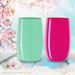 Bunte Elegante Trinkgläser 320ml (max. 400ml) Set 6 Teilig Wassergläser Saftgläser -Qualitätsladen Für Geschirr 92da3d337b1c62f0519c9c00f26509be