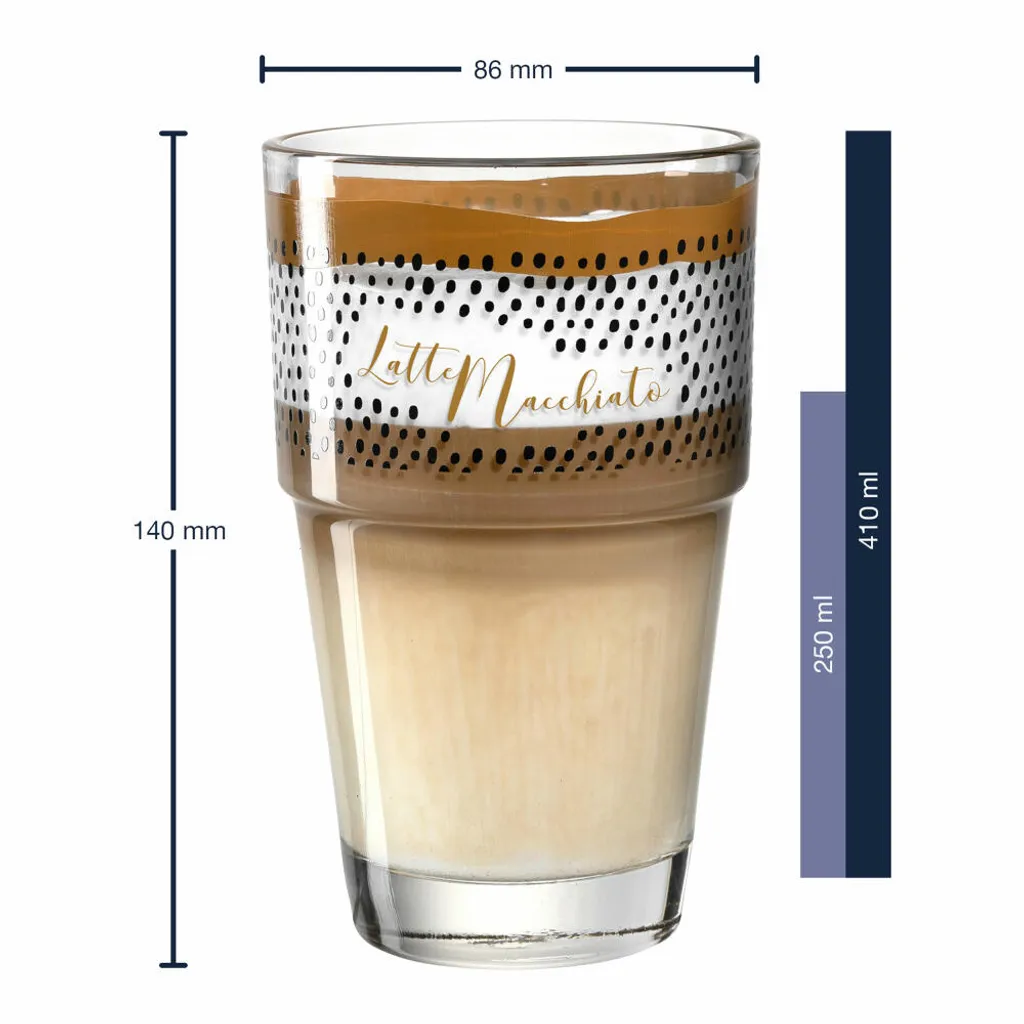 LEONARDO 043478, Gold, Transparent, Glas, Rund, 2 Stück(e), Klar, 410 Ml 3 LEONARDO 043478, Gold, Transparent, Glas, Rund, 2 Stück(e), Klar, 410 Ml – Bild 3