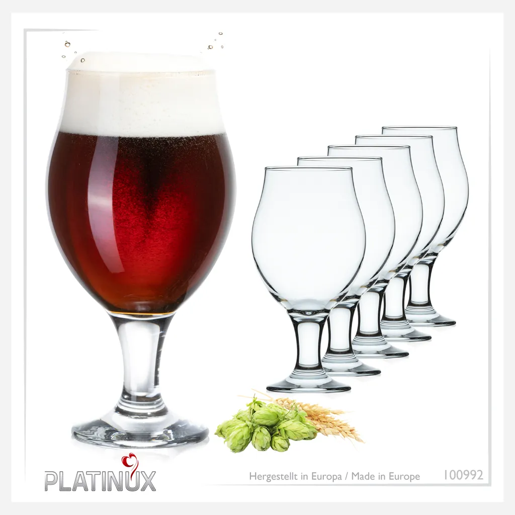 Biertulpen Biergläser Set 6 Teilig 500ml (max. 560ml) Pilsgläser Tulpe 11 Biertulpen Biergläser Set 6 Teilig 500ml (max. 560ml) Pilsgläser Tulpe – Bild 11