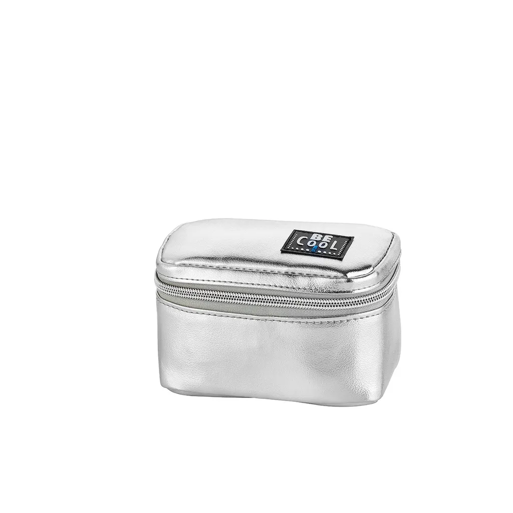 BE CooL BE CooL Kühltasche Kosmetik Mäppchen Silber Small 2 BE CooL BE CooL Kühltasche Kosmetik Mäppchen Silber Small – Bild 2