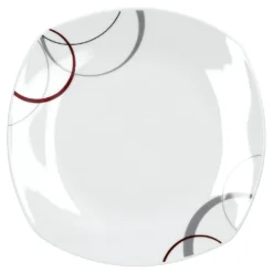 Frühstücksset Palazzo 12tlg. - 6 Teller á 19cm Und 6 Becher á 33cl Aus Weißem Porzellan MitNachbildung-Kreisen In Grau Und Dunkelrot - Für 6 Personen 7 Frühstücksset Palazzo 12tlg. - 6 Teller á 19cm Und 6 Becher á 33cl Aus Weißem Porzellan MitNachbildung-Kreisen In Grau Und Dunkelrot - Für 6 Personen -Qualitätsladen Für Geschirr 965479e4478340b55578ed7566024d54 1