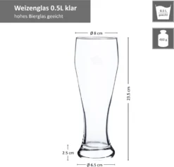 6er Set Bavaria Weizenbiergläser 0,5 Liter Geeicht Weißbiergläser Biergläser Weizengläser Glas 11 6er Set Bavaria Weizenbiergläser 0,5 Liter Geeicht Weißbiergläser Biergläser Weizengläser Glas -Qualitätsladen Für Geschirr 969720249aec92952441d1d723cd8e1d