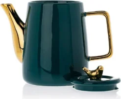 HowHomely Kaffeeservice Keramik 4 Personen - Teeservice 10-tlg. - Grün-Gold 13 HowHomely Kaffeeservice Keramik 4 Personen - Teeservice 10-tlg. - Grün-Gold -Qualitätsladen Für Geschirr 9753c14189b64e28cac2a2a338f9e9f9