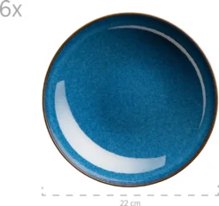 Mäser 931946 Tafelservice Ossia Für 6 Personen, Steinzeug, Blau (1 Set, 12-teilig) 10 Mäser 931946 Tafelservice Ossia Für 6 Personen, Steinzeug, Blau (1 Set, 12-teilig) -Qualitätsladen Für Geschirr 97ff2b5d137088eb861acc10459e7388