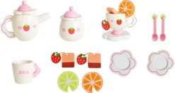 Kinder Teeservice Set Holz Zubehör Für Die Kinderküche, 16-tlg. Ab 3 Jahre Rollenspiele Für Mädchen Und Jungs 9418 15 Kinder Teeservice Set Holz Zubehör Für Die Kinderküche, 16-tlg. Ab 3 Jahre Rollenspiele Für Mädchen Und Jungs 9418 -Qualitätsladen Für Geschirr 995d5cd450fa245cad0eac71be7af040