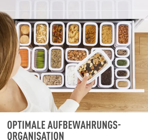 Emsa Trockenvorratsdose OPTIMA 5er Set (0,45/2x1/1,6/2,2L) – Bild 5