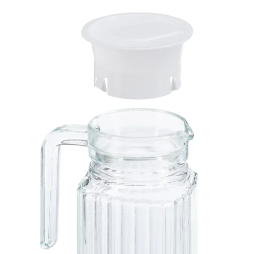 Relaxdays Saftkrug Glas 1 L – Bild 5