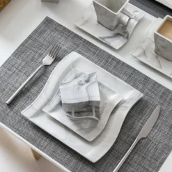MALACASA, Serie Flora, 36 Tlg. Marmor Porzellan Kaffeeservice Geschirrset Mit 12 Kuchenteller, 12 Tasse 220ml, 12 Untertasse Für 12 Personen 13 MALACASA, Serie Flora, 36 Tlg. Marmor Porzellan Kaffeeservice Geschirrset Mit 12 Kuchenteller, 12 Tasse 220ml, 12 Untertasse Für 12 Personen -Qualitätsladen Für Geschirr a25652ef0084eefc53e9dc542a2ac32f