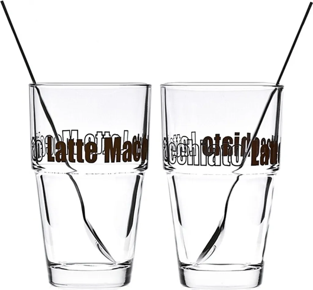 Leonardo Latte Macchiatto Becher 'Solo LM' Mit Löffel, 400ml, Ø 8,5 X 14,7cm (4er Set) 5 Leonardo Latte Macchiatto Becher 'Solo LM' Mit Löffel, 400ml, Ø 8,5 X 14,7cm (4er Set) – Bild 5