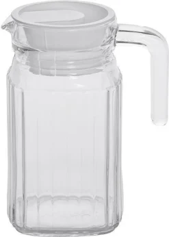 Esmeyer Arcoroc Glaskrug "Quadro" Mit Deckel 0,5 Liter -Qualitätsladen Für Geschirr a391c74a02d54a258893657124937b16