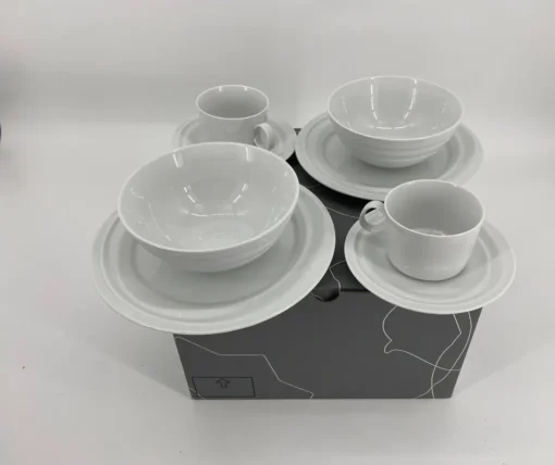 Alexander Herrmann Geschirr-Set 8-teilig, Rosenthal Porzellan, Weiß - 28495 – Bild 4