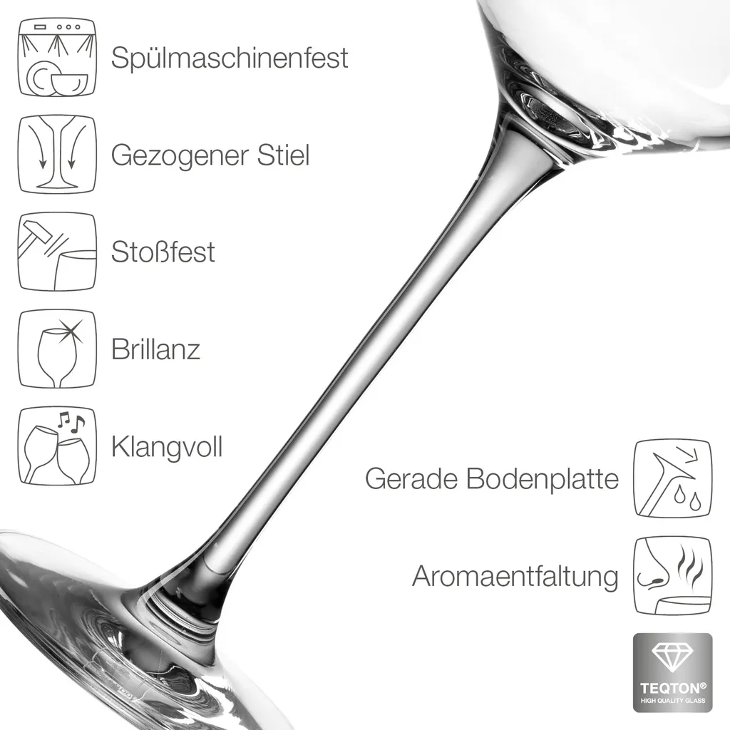 LEONARDO Sektglas PUCCINI 6er-Set 280 Ml, 069550 3 LEONARDO Sektglas PUCCINI 6er-Set 280 Ml, 069550 – Bild 3