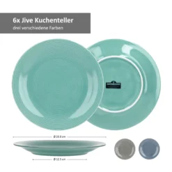 24tlg Geschirrset Jive 6Pers Kaffeebecher Suppenteller Kuchenteller Speiseteller Porzellan Bunt 11 24tlg Geschirrset Jive 6Pers Kaffeebecher Suppenteller Kuchenteller Speiseteller Porzellan Bunt -Qualitätsladen Für Geschirr a515d9582246aa0cea108a5ecb0e46c5