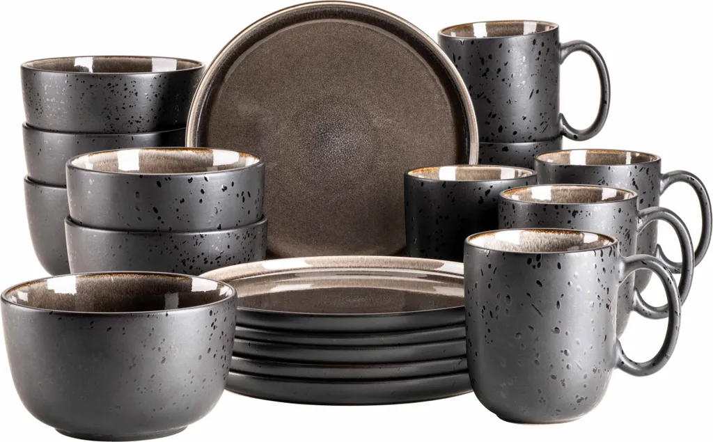 Frühstücksset, Steinzeug Frühstücksset, Steinzeug NIARA Mäser 1 Frühstücksset, Steinzeug Frühstücksset, Steinzeug NIARA Mäser