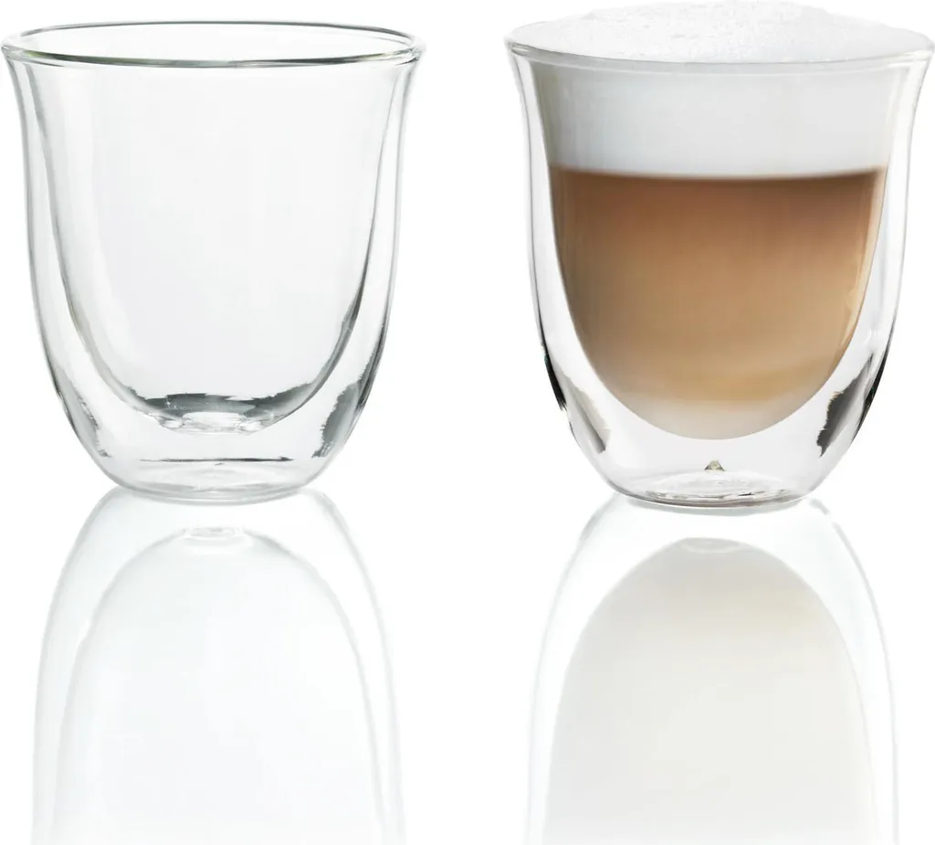 De'Longhi DeLonghi Cappuccino 2er Doppelwandiges Thermoglas 10 De'Longhi DeLonghi Cappuccino 2er Doppelwandiges Thermoglas – Bild 10