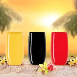 Bunte Elegante Trinkgläser 320ml (max. 400ml) Set 6 Teilig Wassergläser Saftgläser -Qualitätsladen Für Geschirr a5d68f951140416ca7dd000b195e82cb