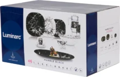 Tafelservice Marble Black 46 Tlg. LUMINARC 15 Tafelservice Marble Black 46 Tlg. LUMINARC -Qualitätsladen Für Geschirr a5e81c3ab9ec6382911016689ab20d3d