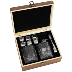 Whisky Geschenk-Set Mit 2 Gläsern, Eiswürfeln Aus Edelstahl, Zange, Samtbeutel In Einer Schönen Holzbox 19 Whisky Geschenk-Set Mit 2 Gläsern, Eiswürfeln Aus Edelstahl, Zange, Samtbeutel In Einer Schönen Holzbox -Qualitätsladen Für Geschirr a7370374f663eab5310c55346d82fcaa